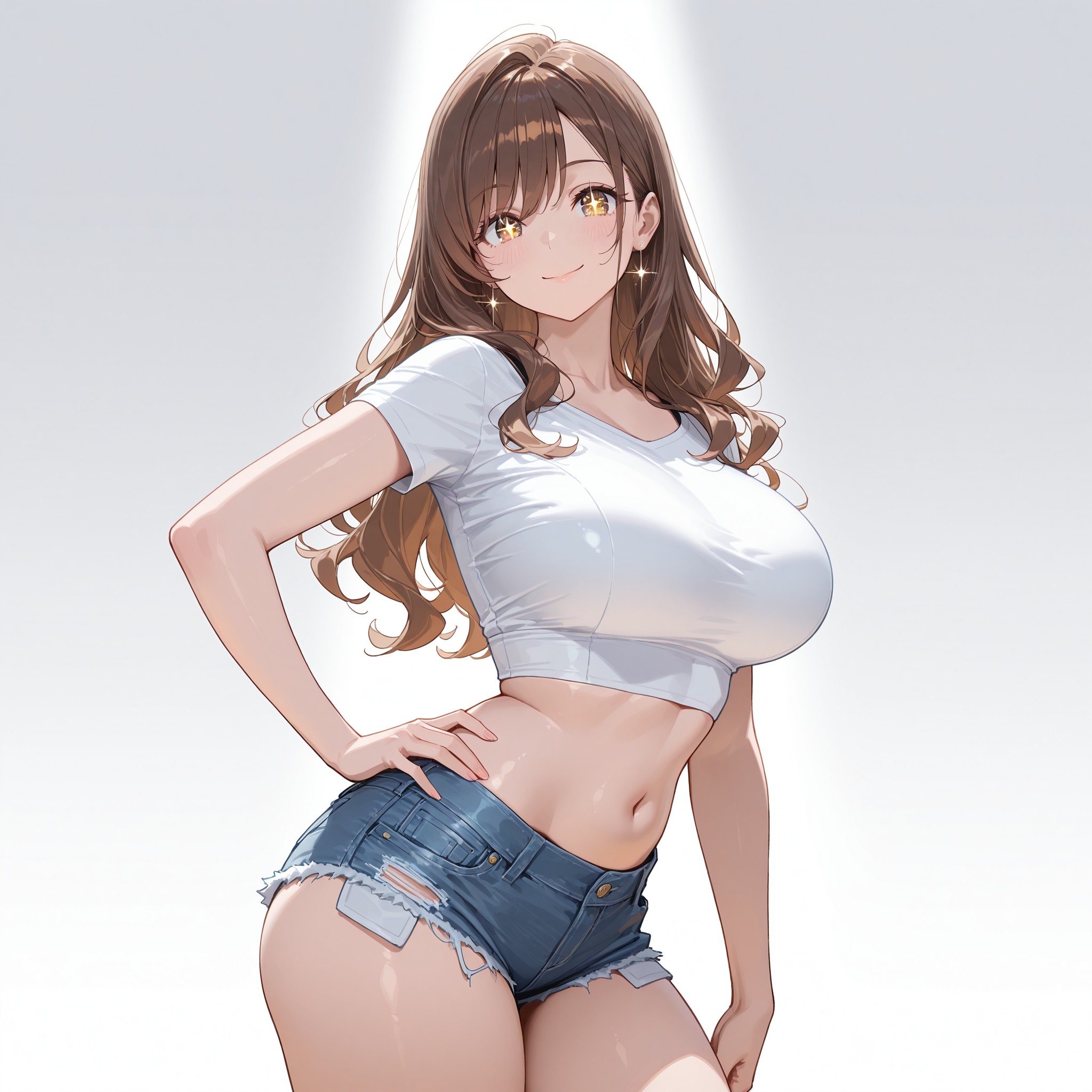 hourglass figure＝砂時計型。胸とお尻が張り、ウエストがキュッと細い王道くびれ