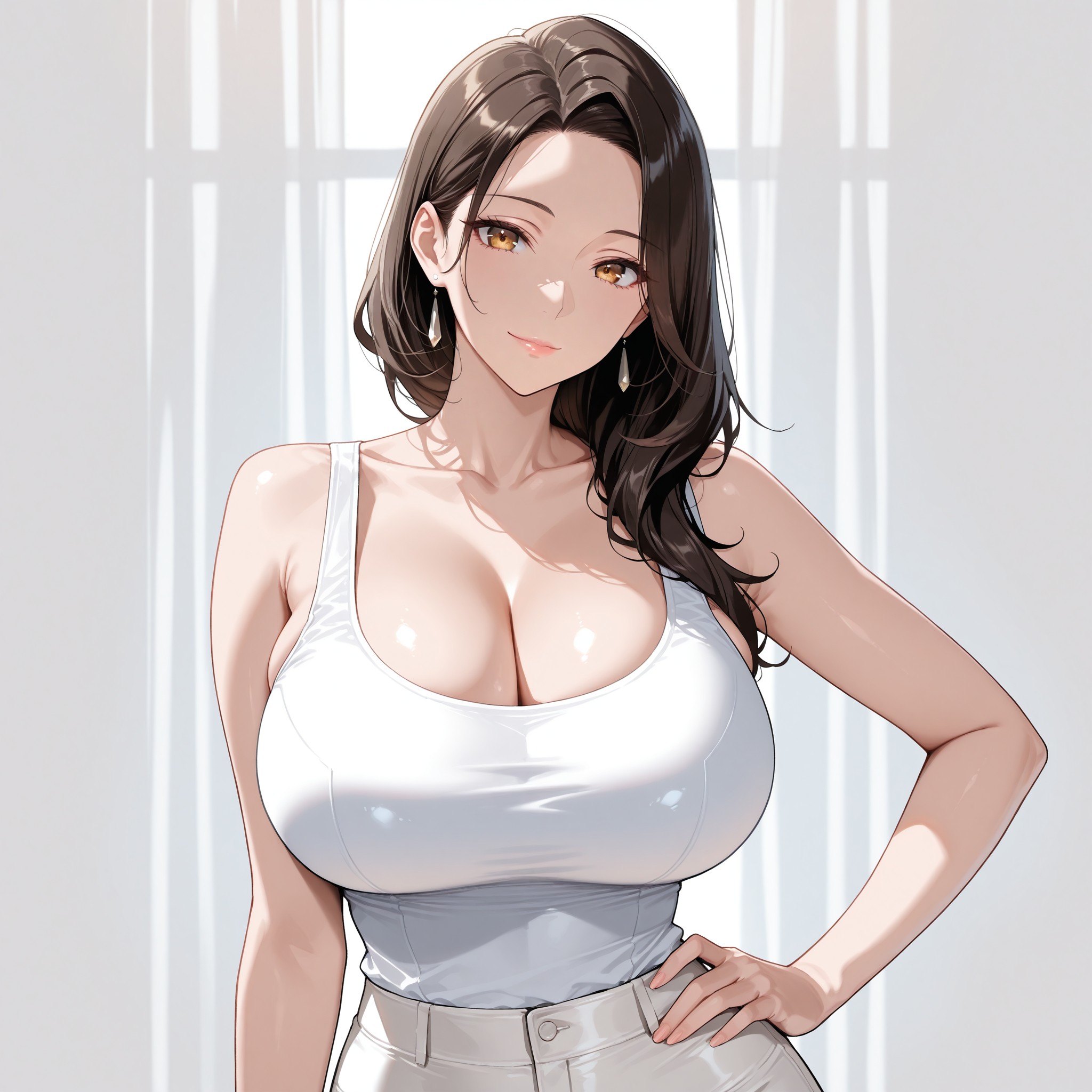 huge breasts（特大の胸）