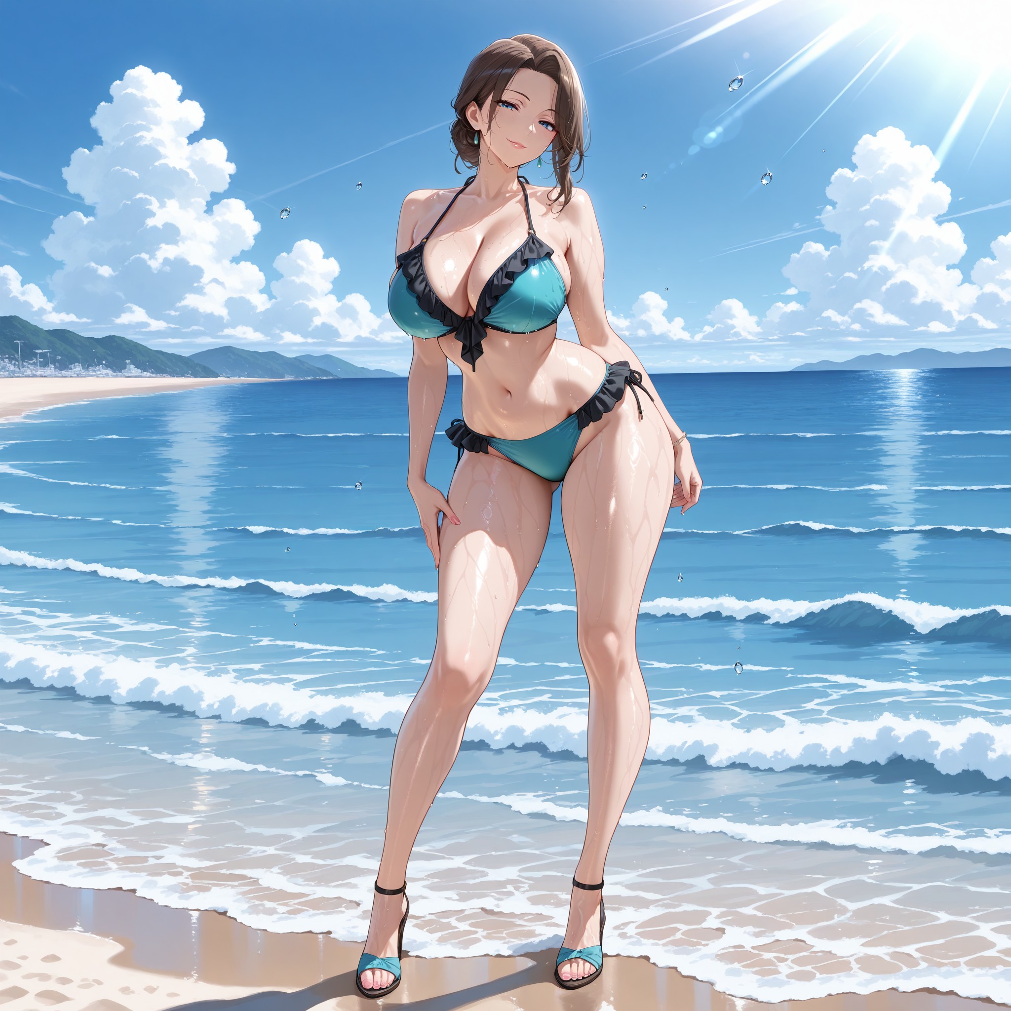 frilled bikini（フリル付きビキニ）