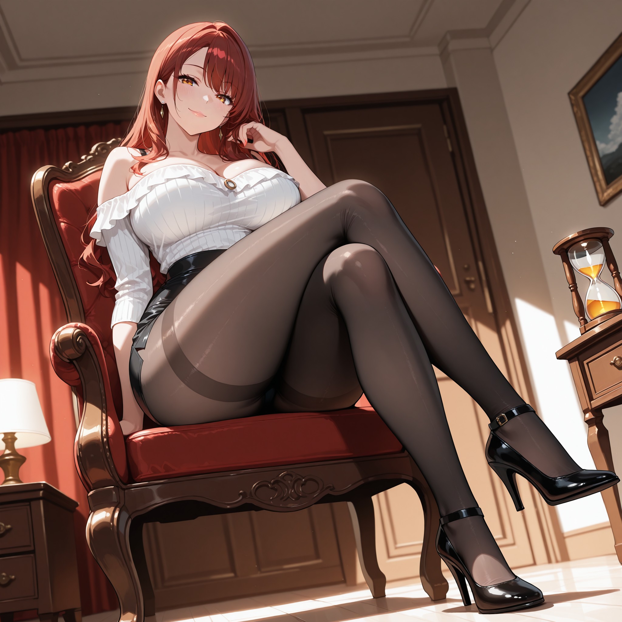 black pantyhose (黒パンスト)