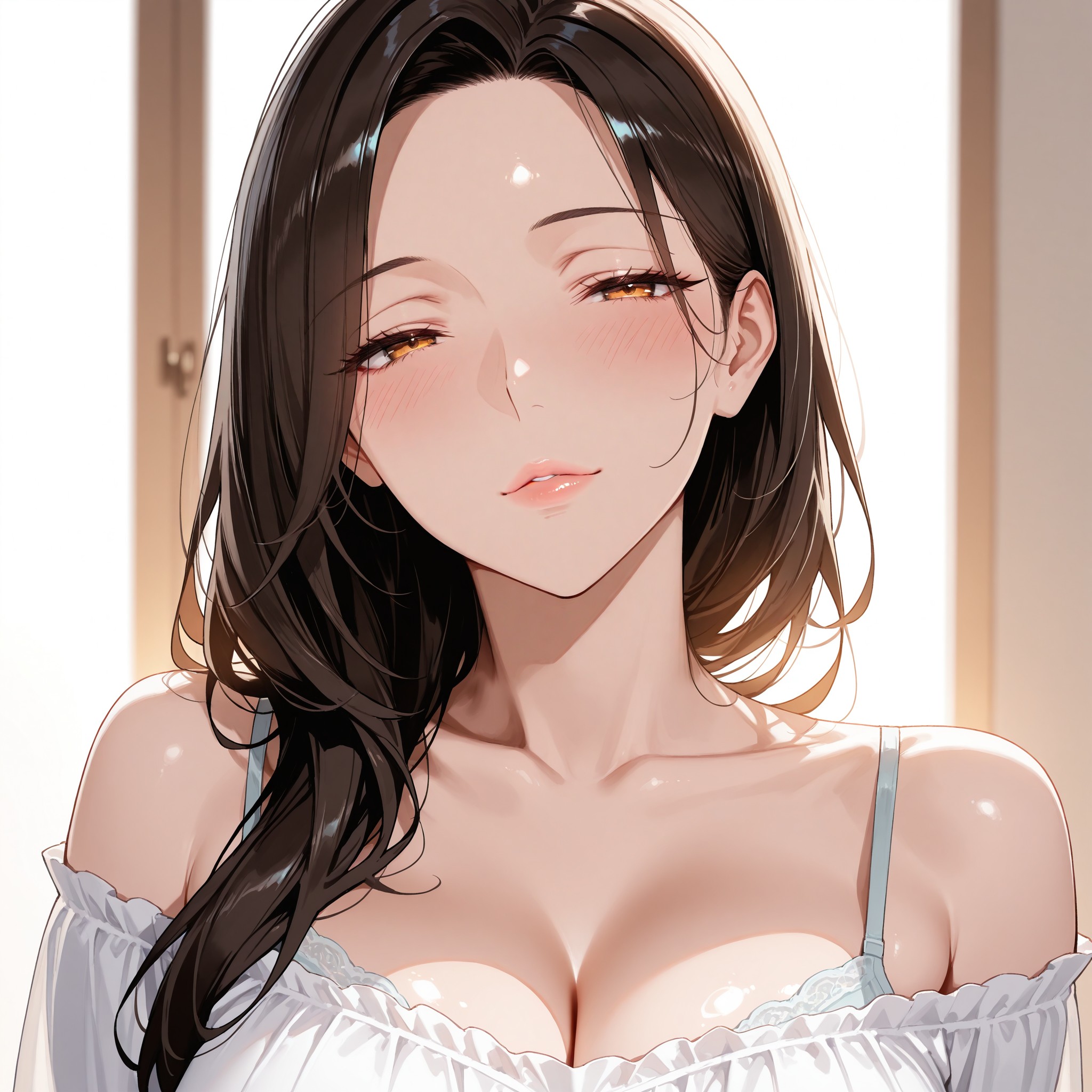 half-closed eyes（とろんと半目）