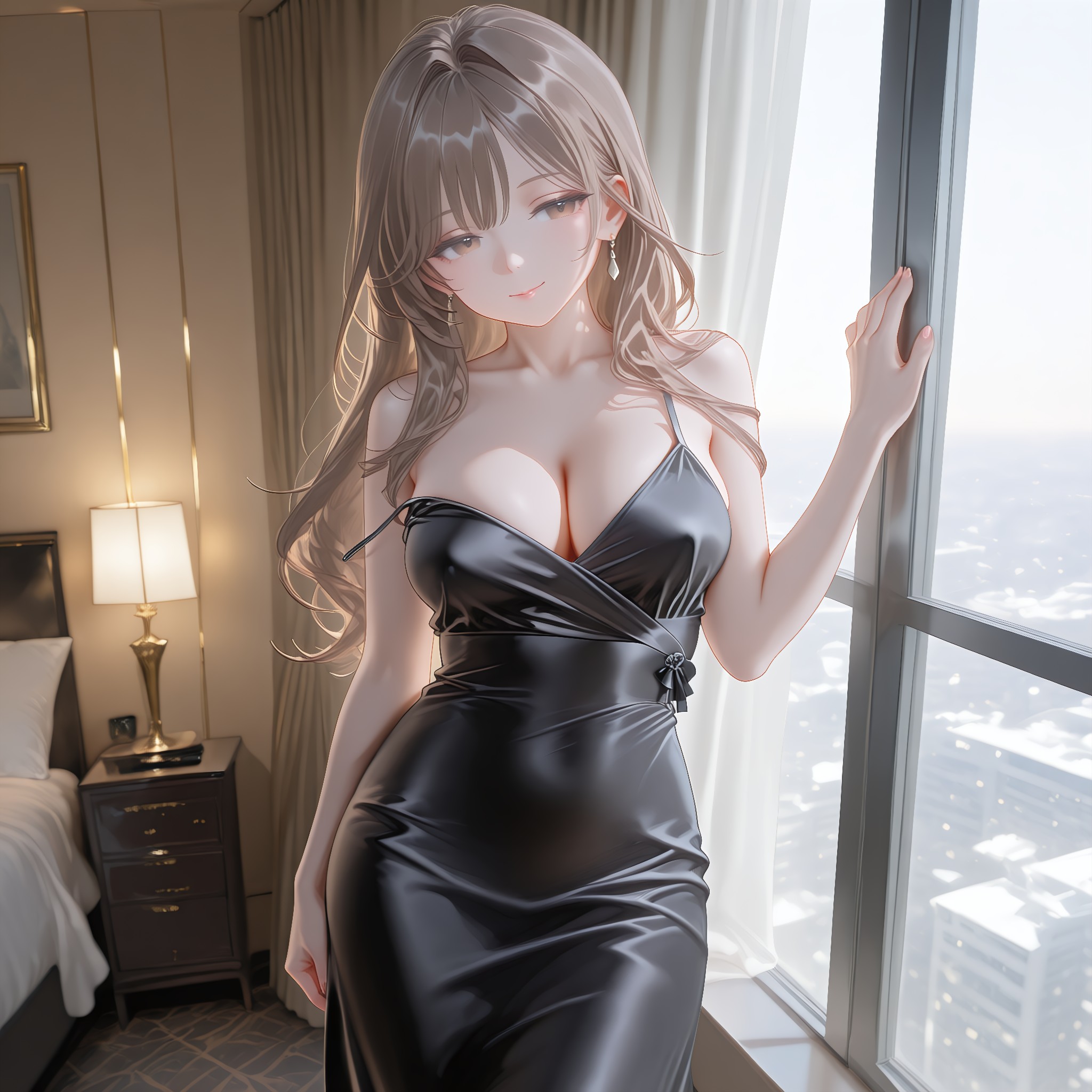 窓際