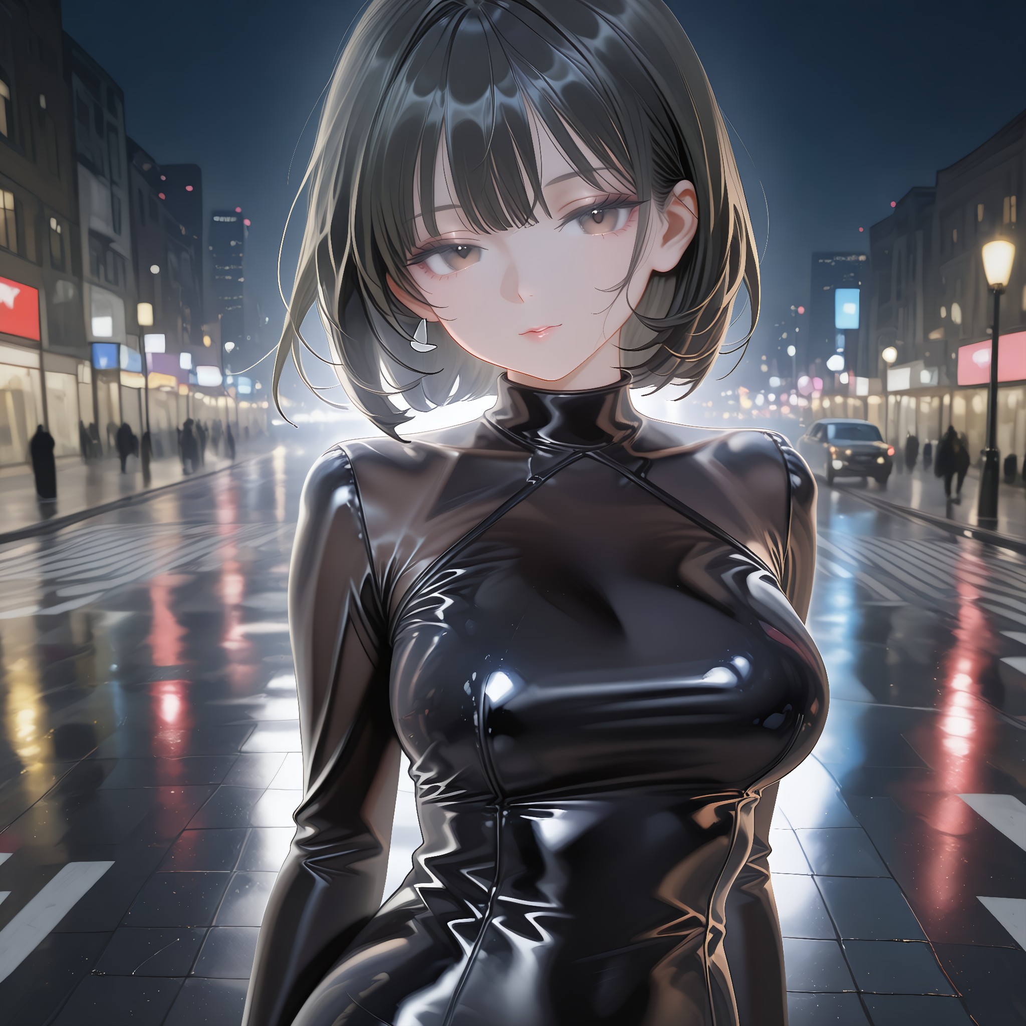 レザー風