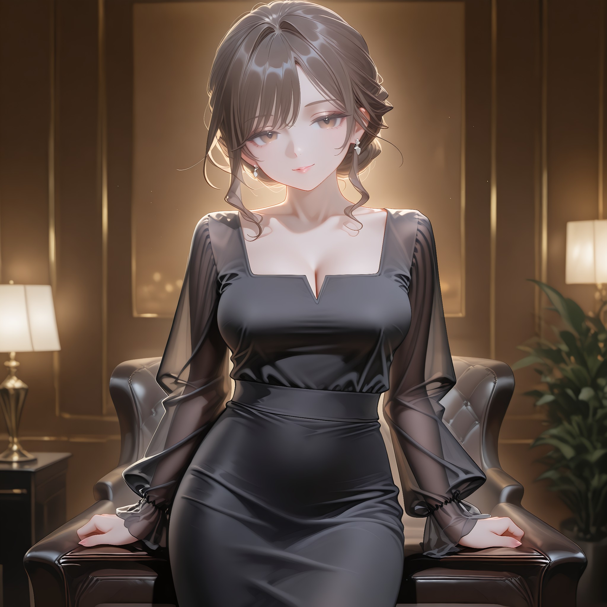 スクエアネック