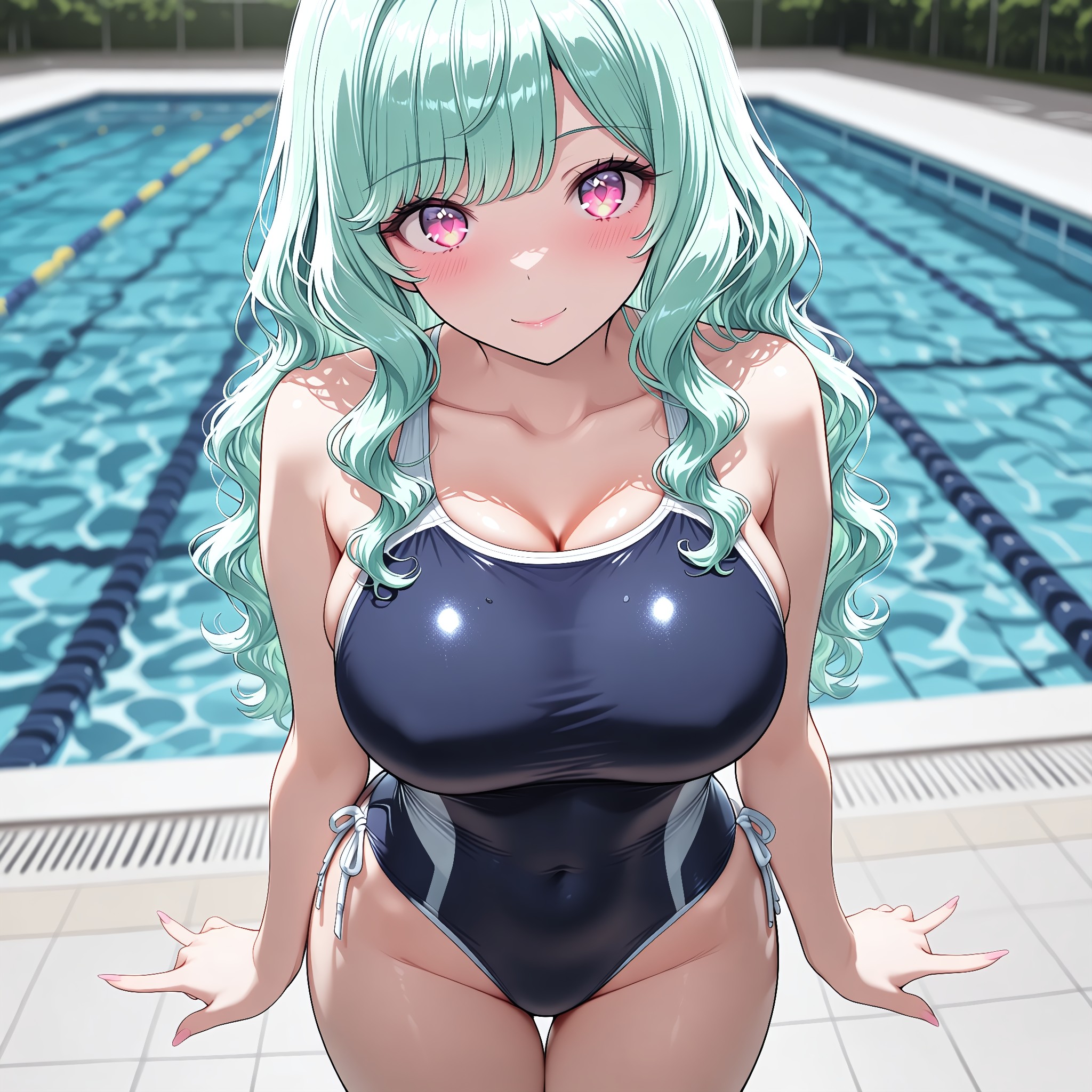 サイドストリング。紐で脚を出す。